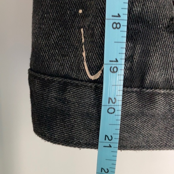 Distressed denim jacket - Picture 15 of 16